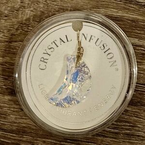 Alex and Ani Swarovski Crystal Moon with Delicate Design